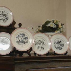 assiettes de collection