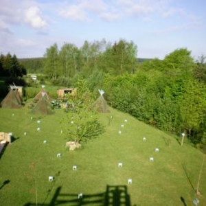 Jeux de quilles et parcours de croquet