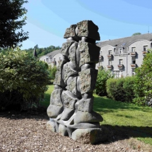 La Roche  parc Floreal  Route des sculptures