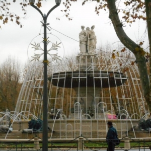 aix en provence - ville aux cent fontaines - la rotonde