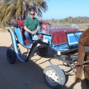 balade caleche vers le lac sale