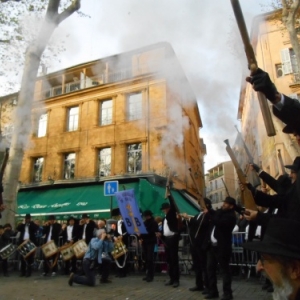 bravade calendale - aix en provence