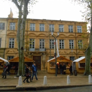 cours mirabeau - marche de noel