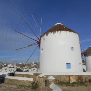 les moulins de mykonos