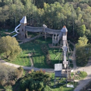 vue aerienne nouvelle attraction