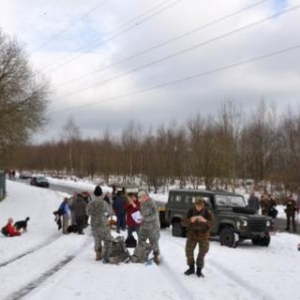 Encore des photos de la Marche commémorative de la 82ème Airborne (La Gleize)