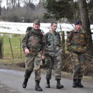 Encore des photos de la Marche commémorative de la 82ème Airborne (La Gleize)