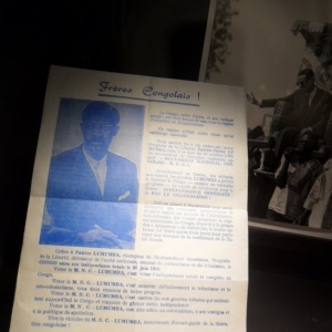 Un tract du MNC de Patrice Lumumba