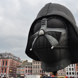 La semaine fantastique à Liège: Darth Vader Balloon et Bal des Jedi 