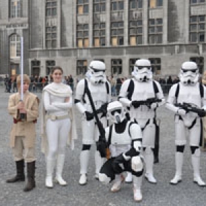 La semaine fantastique à Liège: Darth Vader Balloon et Bal des Jedi 