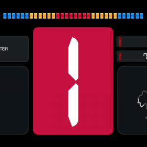 Dashboard additionnel pour Dirt Rally 2.0 sur tablette via Simhub (ici avec sa position sur le tracé du parcours)