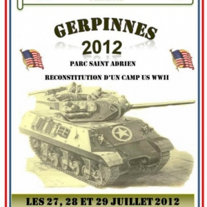 mariage au 703eme Tank Destroyer  Gerpinnes