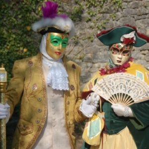 Les Costumés de Venise à La Marlagne et aux Jardins d'Annevoie