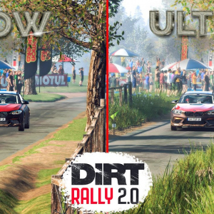 Différence de qualité d'image selon les détails dans les settings prahiques