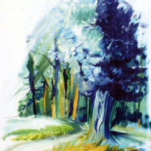 la foret acrylique