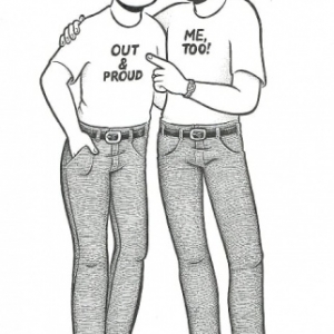 La Galerie Comic Art Factory  présente la première exposition européenne  d'Howard Cruse (USA), L'amour gay.