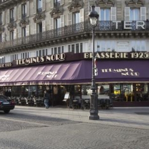 brasserie terminus nord, façade