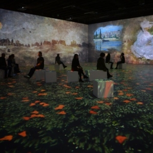 Bruxelles accueille ''Claude Monet, l'expérience immersive''