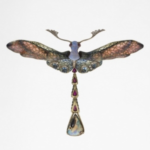 La joaillerie Wolfers Frères, dessinée et conçue par l’architecte Victor Horta au Musée du Cinquantenaire à Bruxelles.