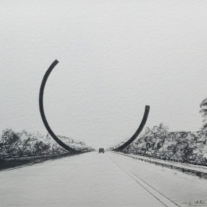 L’Arc Majeur : quand l’art défie la technologie (autoroute E411/A4, Km 99)