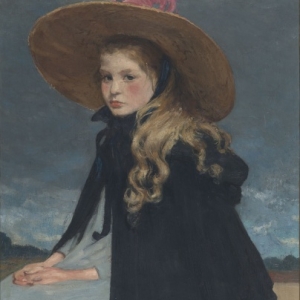 Henri EVENEPOEL (1872-1899), Henriette with the large hat, 72 x 58, 1899 © Brussels, MRBAB/KMSKB