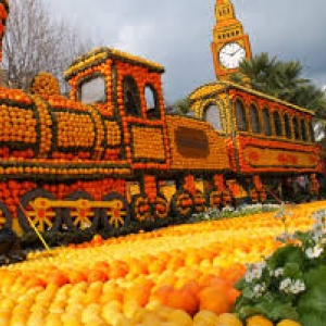 Fete des citrons à Menton