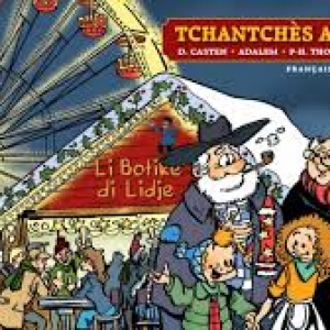 Couverture de la BD "Tchanchès a disparu" (c) François Walthéry/"Noir Dessin"