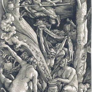 « Les Sorcières » (Hans Baldung/gravure/1510) © « Staatliche Kunsthalle Karlsruhe »