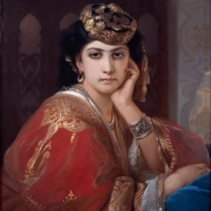 Portrait d Aicha (1866/Constant Joseph Brochard)