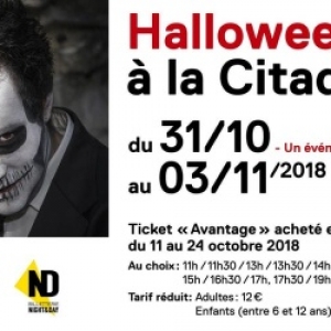 « HALLOWEEN », À LA CITADELLE DE NAMUR, DU 31/10 AU 03/11