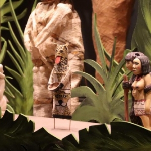 Figurines realisees par des Ticuna (c) "Musee international du Carnaval et du Masque"