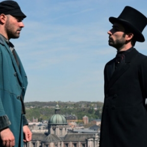 Jean Valjean devant la Cathedrale St.-Aubain