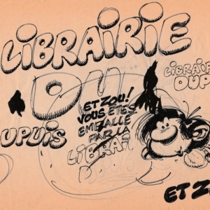   "Gaston Lagaffe" (c) Andre Franquin (c) "Autographes Manuscripta" (c) "Caracas"