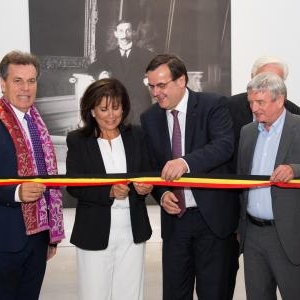 Anne Sinclair et Willy Demeyer (c) "La Meuse" Anne Sinclair et Willy Demeyer (c) "La Meuse"