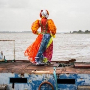 Une "Touloulou" au large de la Cote Guyanaise (c) Laure Chatrefou