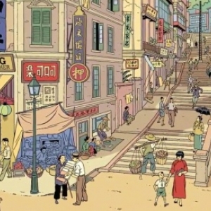 "Menace sur Hong-Kong" (c) Teun Berserik et Peter van Dongen/"Dargaud"