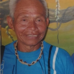 Pedro Inacio Pinheiro Ngematucu (1944-2018), laureat du Prix "Roma Brasilia Citta della Pace", en 1991