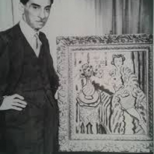    Paul Rosenberg devant une oeuvre de Matisse (c) "MoMA"-New York