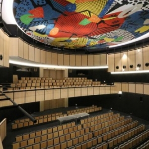 La grande salle, son balcon et sa fresque (c) DR/SAMYN/Province de Namur/Veronesi