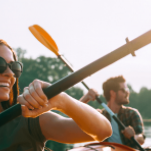 "Sports & Aventures", en kayak