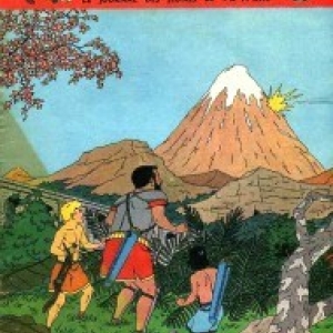  Couverture du "Journal de Tintin" annoncant "L Ile maudite"/1951 (c) Jacques Martin/"Le Lombard"