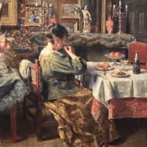 "Le Repas" (1885) (c) Henri De Braekeleer