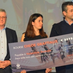 Avec la Soeur et le Papa de Valentine Dumont (c) Ville de Namur