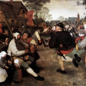 "La Danse des Paysans" (1568) (c) Pieter Breughel/"Musee d Histoire de l Art" (Vienne)