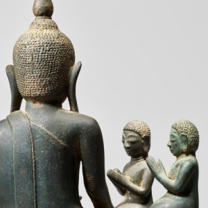   Bouddha et deux Disciples (c) "Famarte Asian Art" (c) "Caracas"