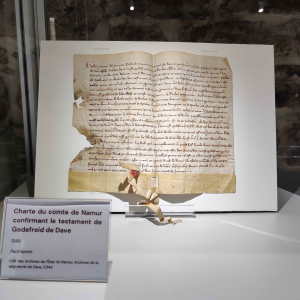 Charte du comte de Namur (1349) © "Archives de l'Etat"