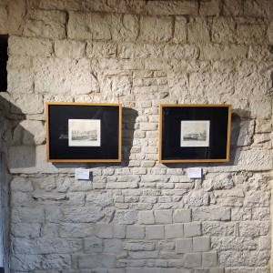 Deux lithographies de Dave © "Musée de la Tour d’Anhaive"