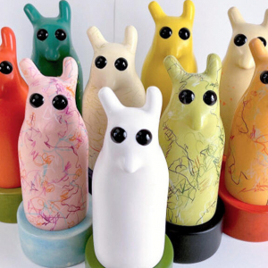 Soirée de Clôture : Les « Uō », trophées pour les lauréats © Création : Peggy-Jude Boursin © Photo : « Folioscope »