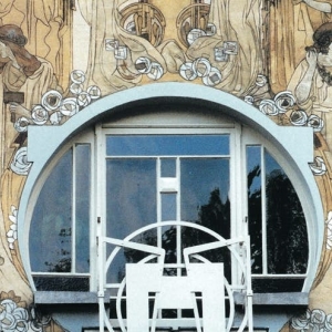 Détail de la façade de la Maison Cauchie © Ph. : François Cambier