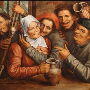 « La Joyeuse Compagnie » (Jan Massys/1562) © « Musée Thomas Henry »/Cherbourg-en-Cotentin © Photo : D. Sohier